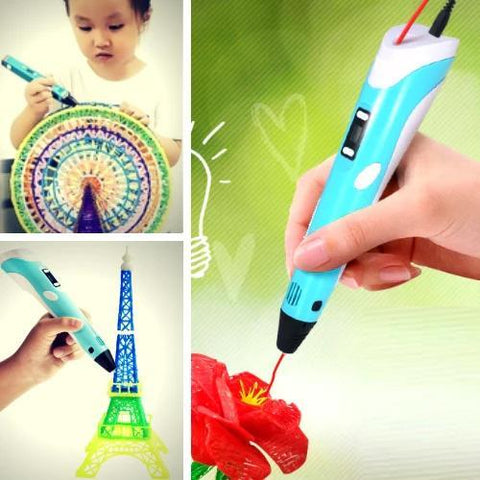 3D PEN THE BEST 3D PRINTING PEN WITH 30+FEET OF FILAMENT